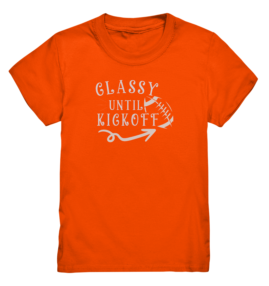 Glassy until Kick Off - Kids Premium Shirt