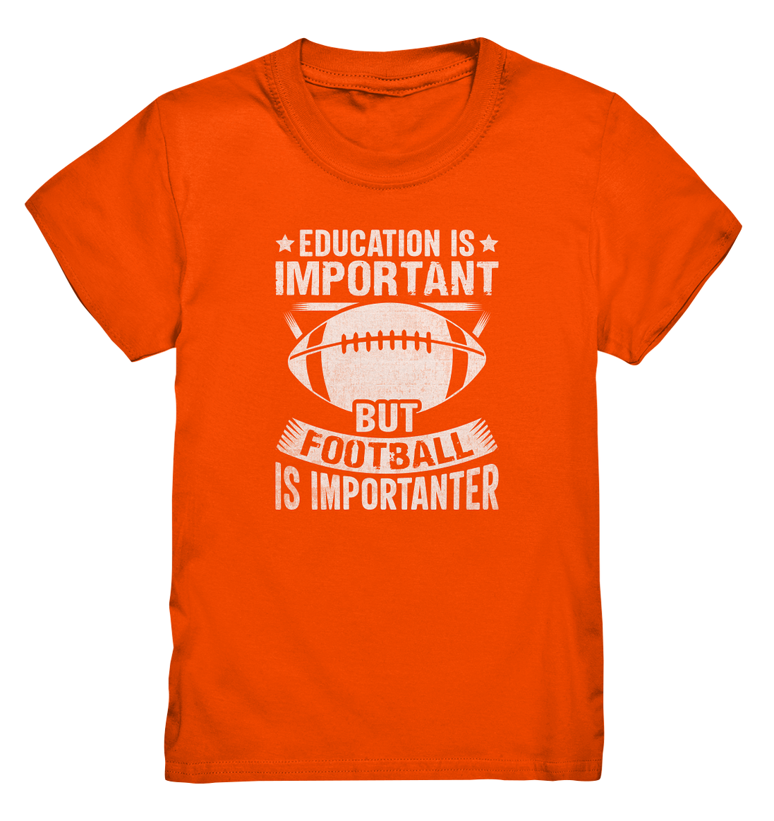 Football is importanter - Kids Premium Shirt