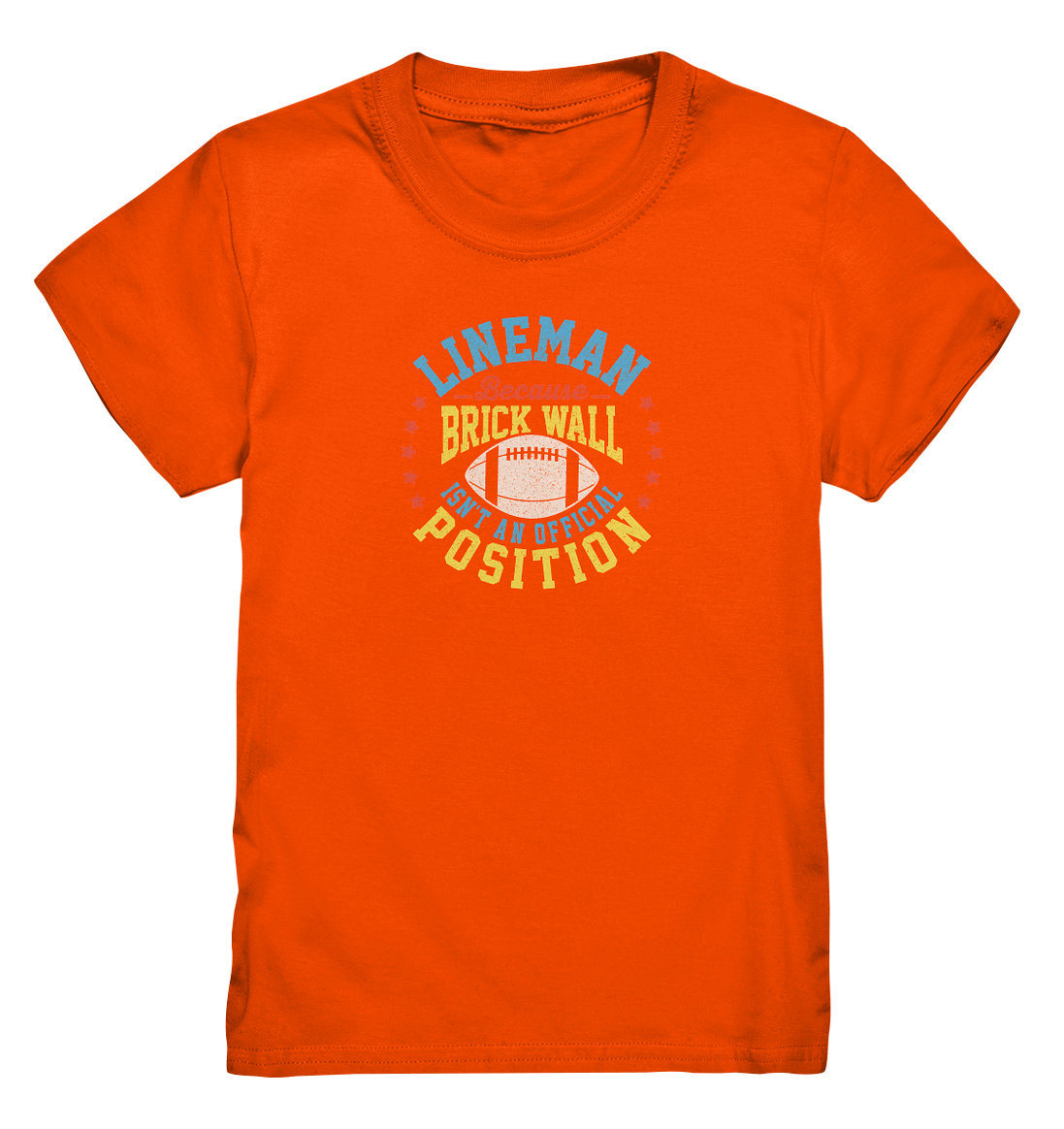 Lineman Brick Wall - Kids Premium Shirt