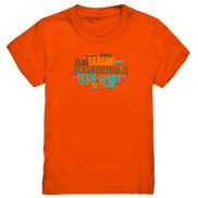 Flag Football Word Bubble - Kids Premium T-Shirt