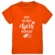 Eat Sleep Cheer - Kids Premium Shirt