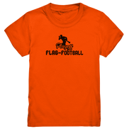 Playoff Flag Football Men Black - Kids Premium Shirt