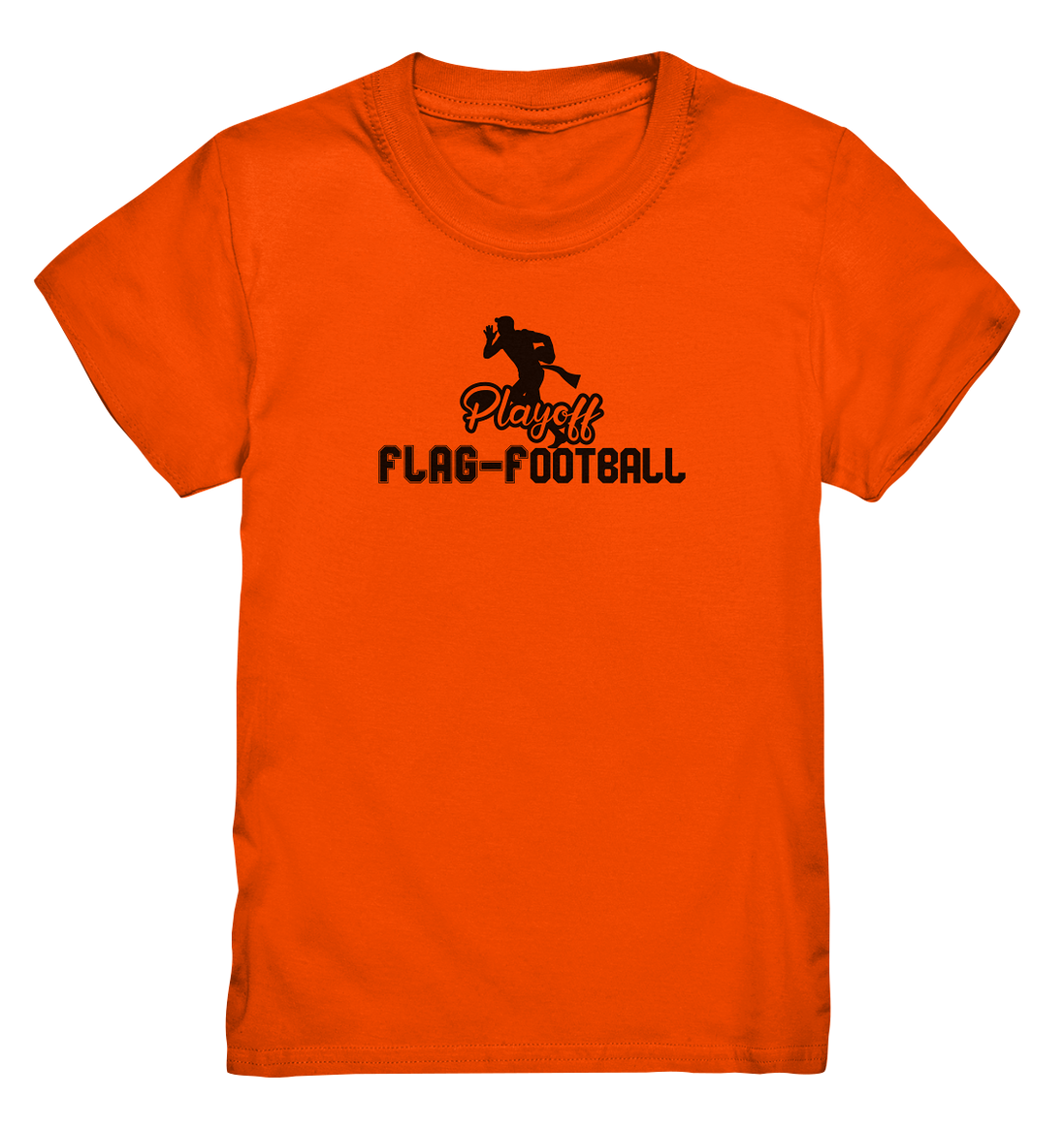 Playoff Flag Football Men Black - Kids Premium Shirt