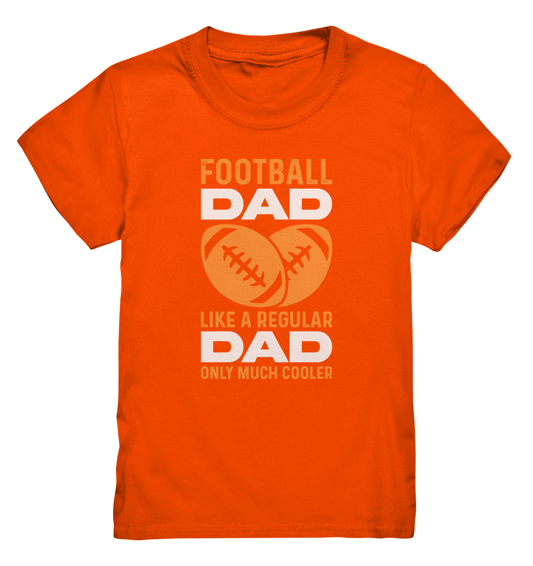 Football Dad Much Cooler - Kids Premium Shirt