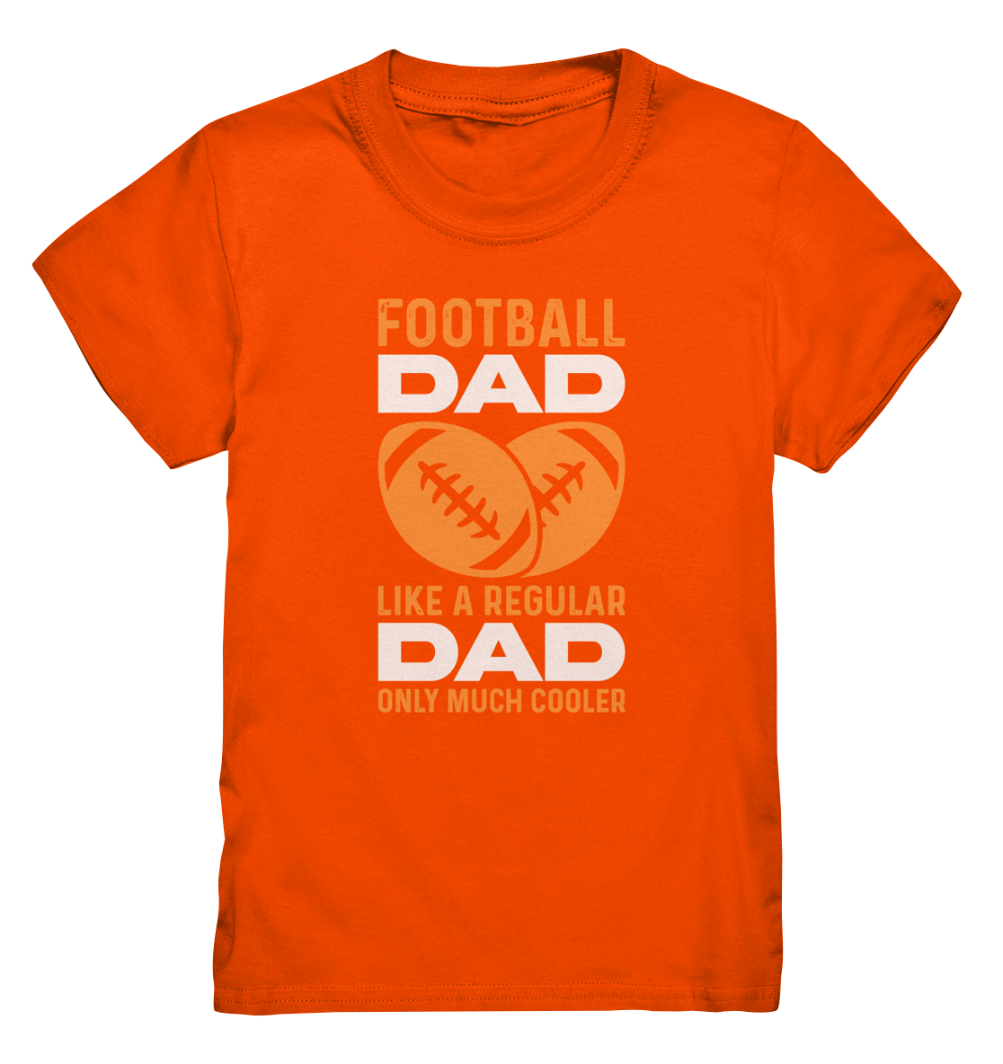 Football Dad Much Cooler - Kids Premium Shirt