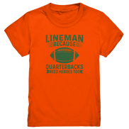 Lineman Heroes Green - Kids Premium Shirt