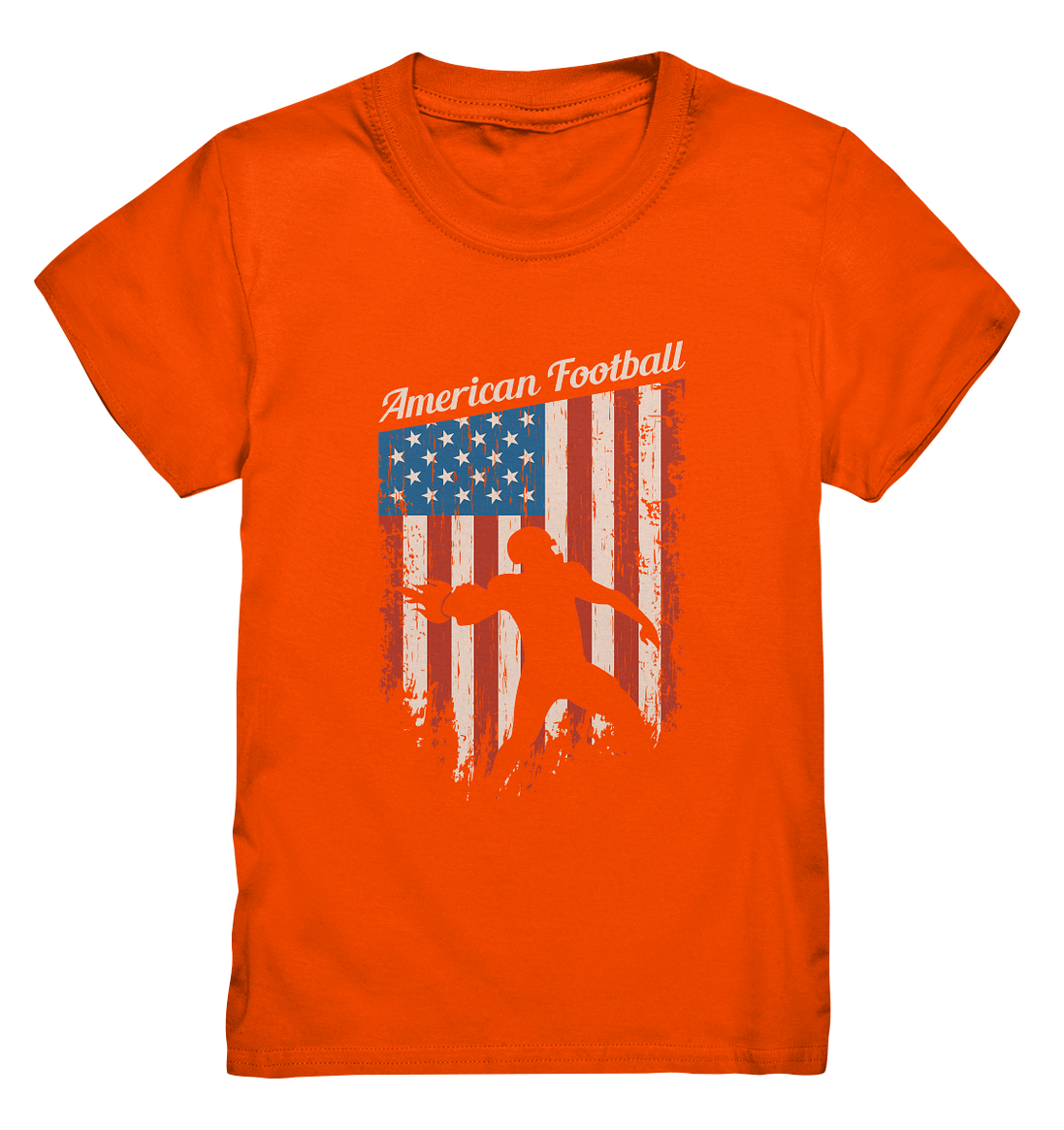 American Football Banner - Kids Premium Shirt