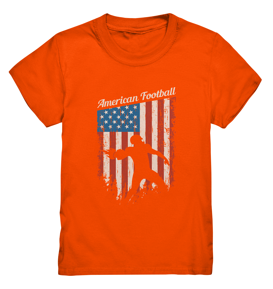 American Football Banner - Kids Premium Shirt