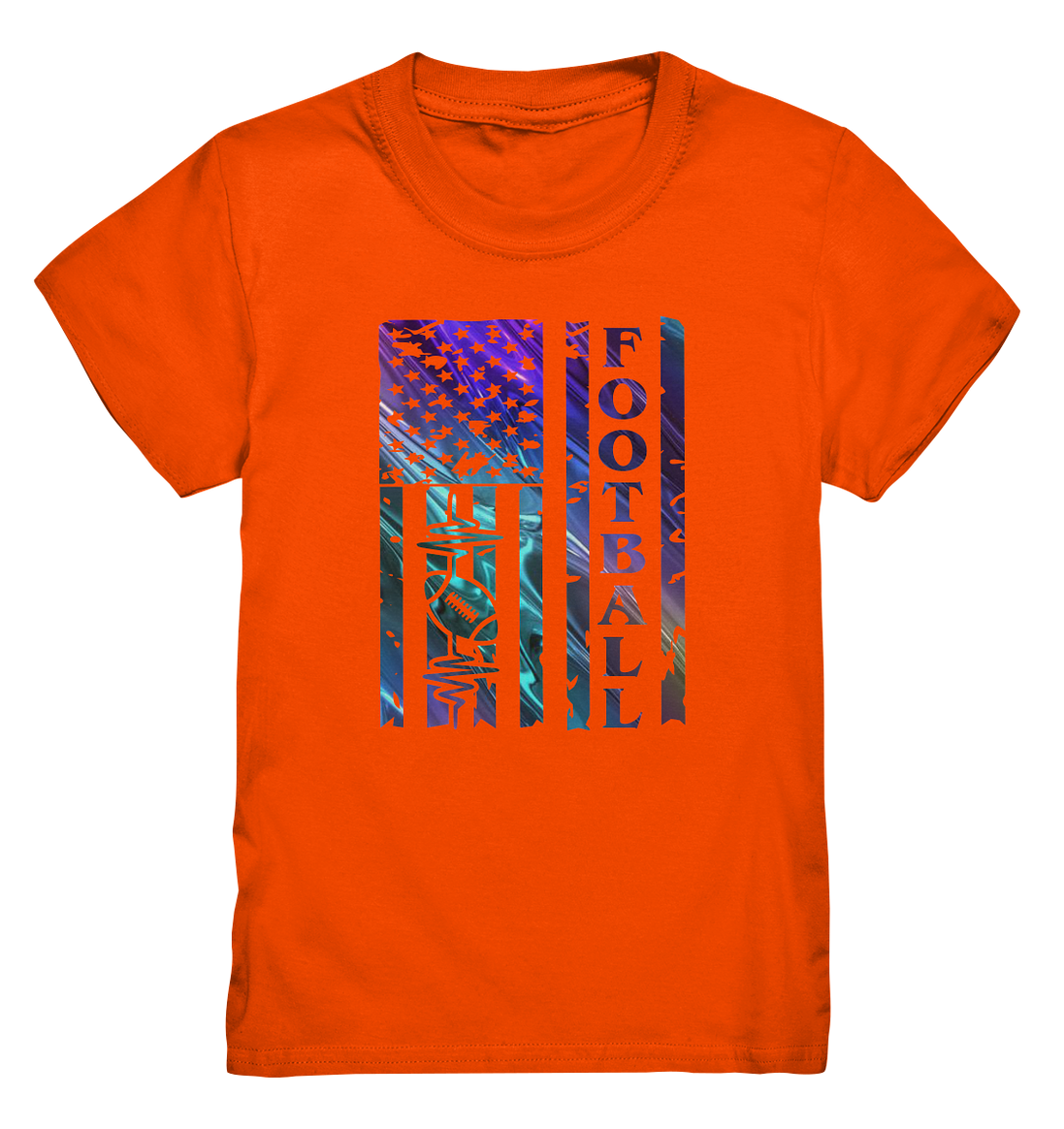 USA Football Flag - Kids Premium Shirt