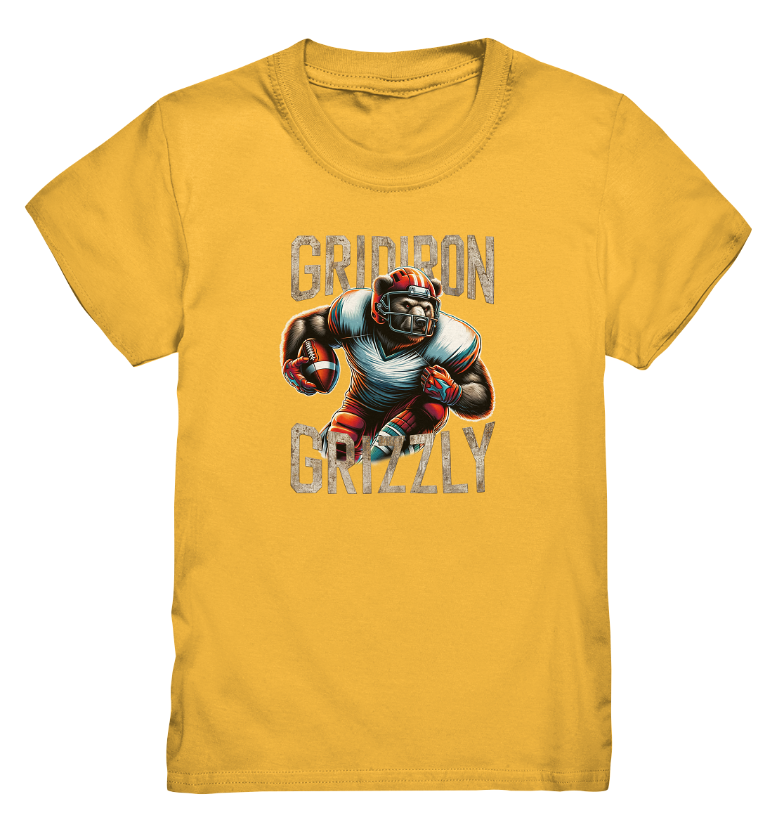 Gridiron Grizzly - Kids Premium Shirt