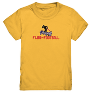 Playoff Flag Football  Men red - Kids Premium Shirt
