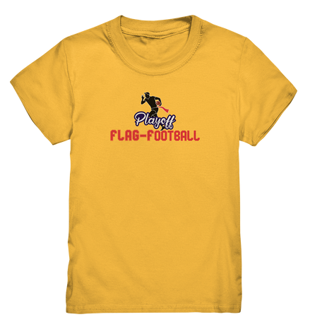 Playoff Flag Football  Men red - Kids Premium Shirt