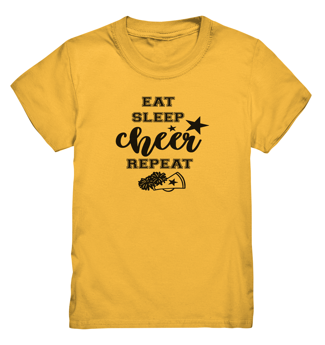 Eat Sleep Cheer Repeat - Kids Premium Shirt