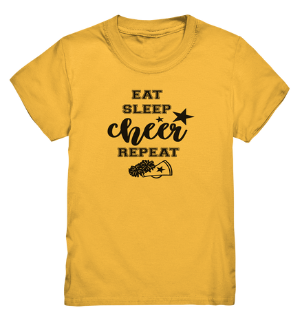 Eat Sleep Cheer Repeat - Kids Premium Shirt