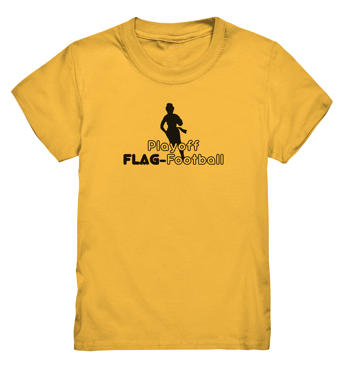 Playoff Flag Football  Women black  - Kids Premium Shirt