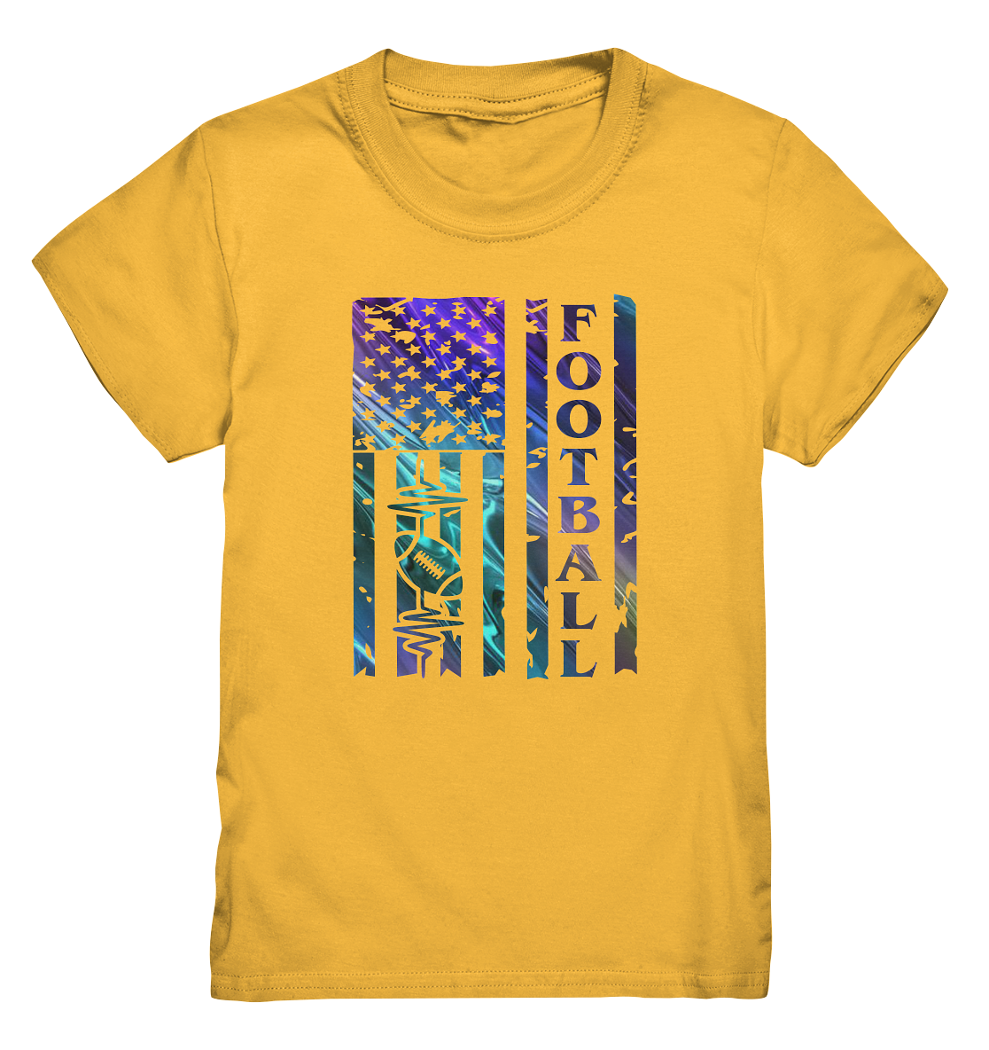 USA Football Flag - Kids Premium Shirt