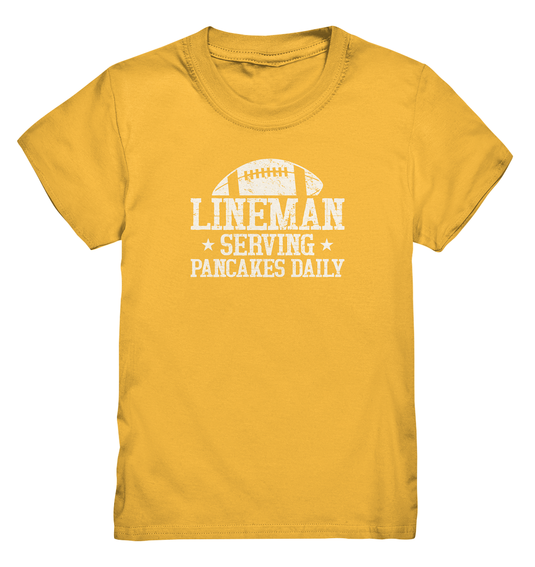 Lineman Serving Pancakes - Kids Premium Shirt