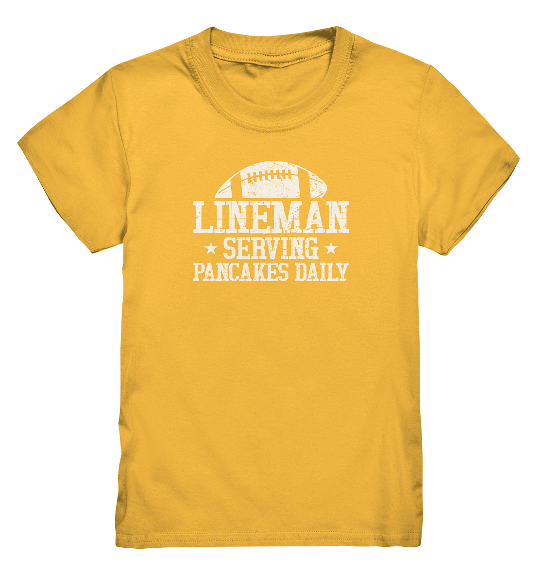 Lineman Serving Pancakes - Kids Premium Shirt