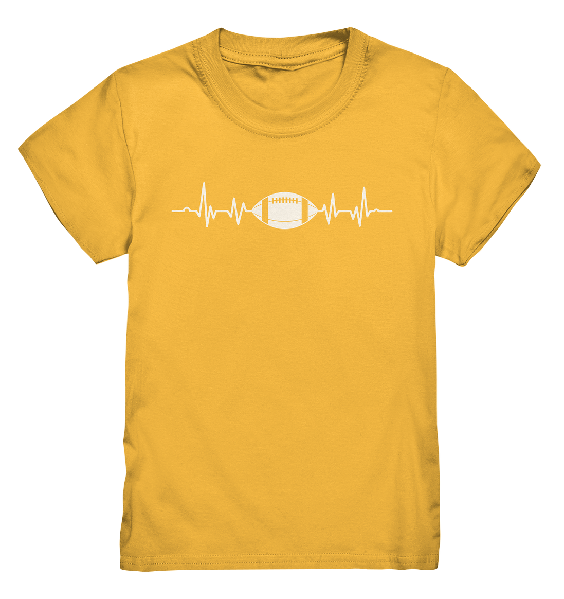Football Heartbeat - Kids Premium Shirt