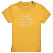 Glassy until Kick Off - Kids Premium Shirt