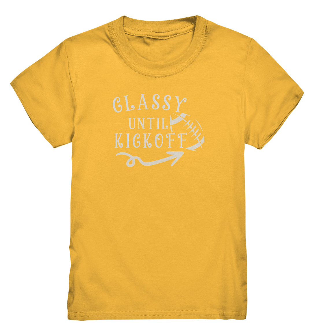 Glassy until Kick Off - Kids Premium Shirt