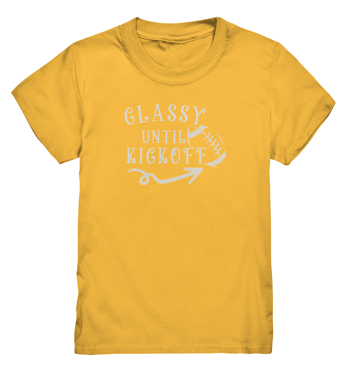 Glassy until Kick Off - Kids Premium Shirt