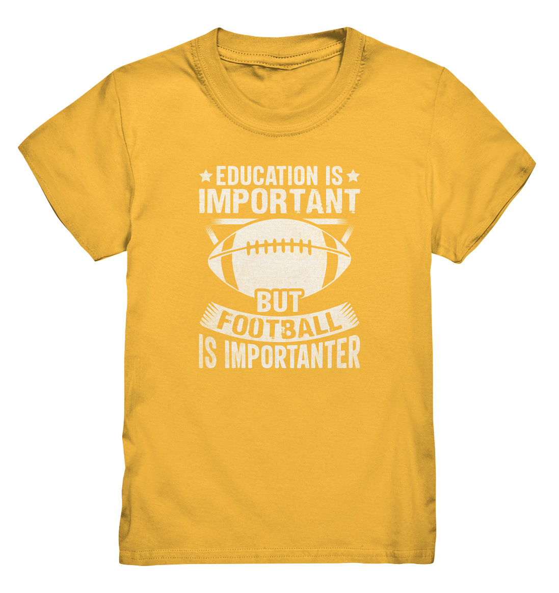 Football is importanter - Kids Premium Shirt