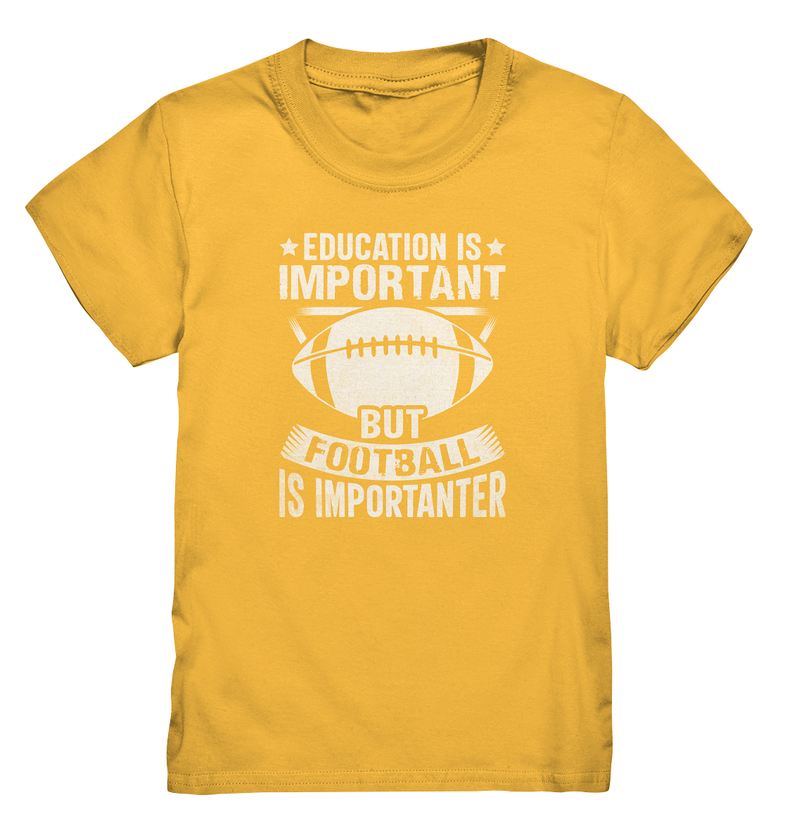 Football is importanter - Kids Premium Shirt