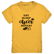 Eat Sleep Cheer Repeat - Kids Premium Shirt