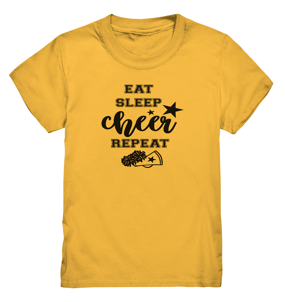Eat Sleep Cheer Repeat - Kids Premium Shirt