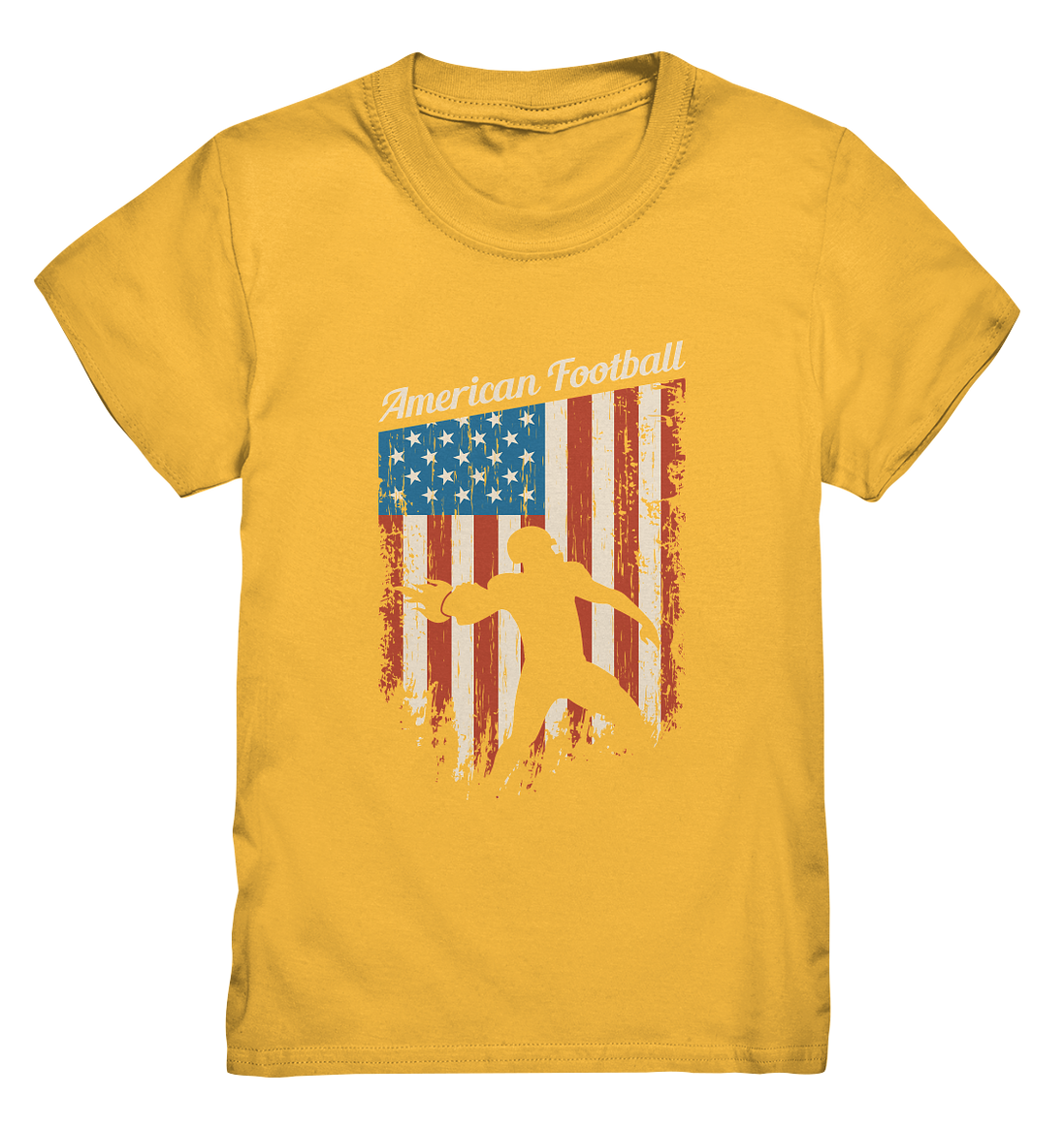 American Football Banner - Kids Premium Shirt