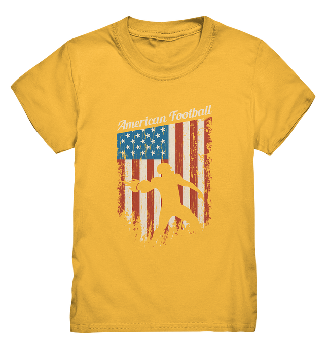 American Football Banner - Kids Premium Shirt