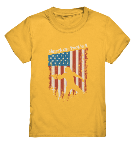 American Football Banner - Kids Premium Shirt