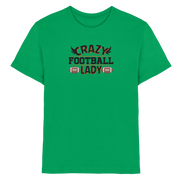 Crazy Football Lady - Kids Premium Shirt