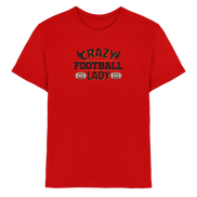 Crazy Football Lady - Kids Premium Shirt
