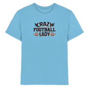 Crazy Football Lady - Kids Premium Shirt