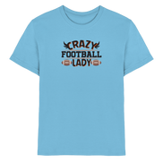 Crazy Football Lady - Kids Premium Shirt