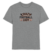 Crazy Football Lady - Kids Premium Shirt