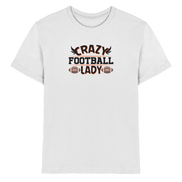 Crazy Football Lady - Kids Premium Shirt
