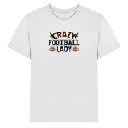 Crazy Football Lady - Kids Premium Shirt