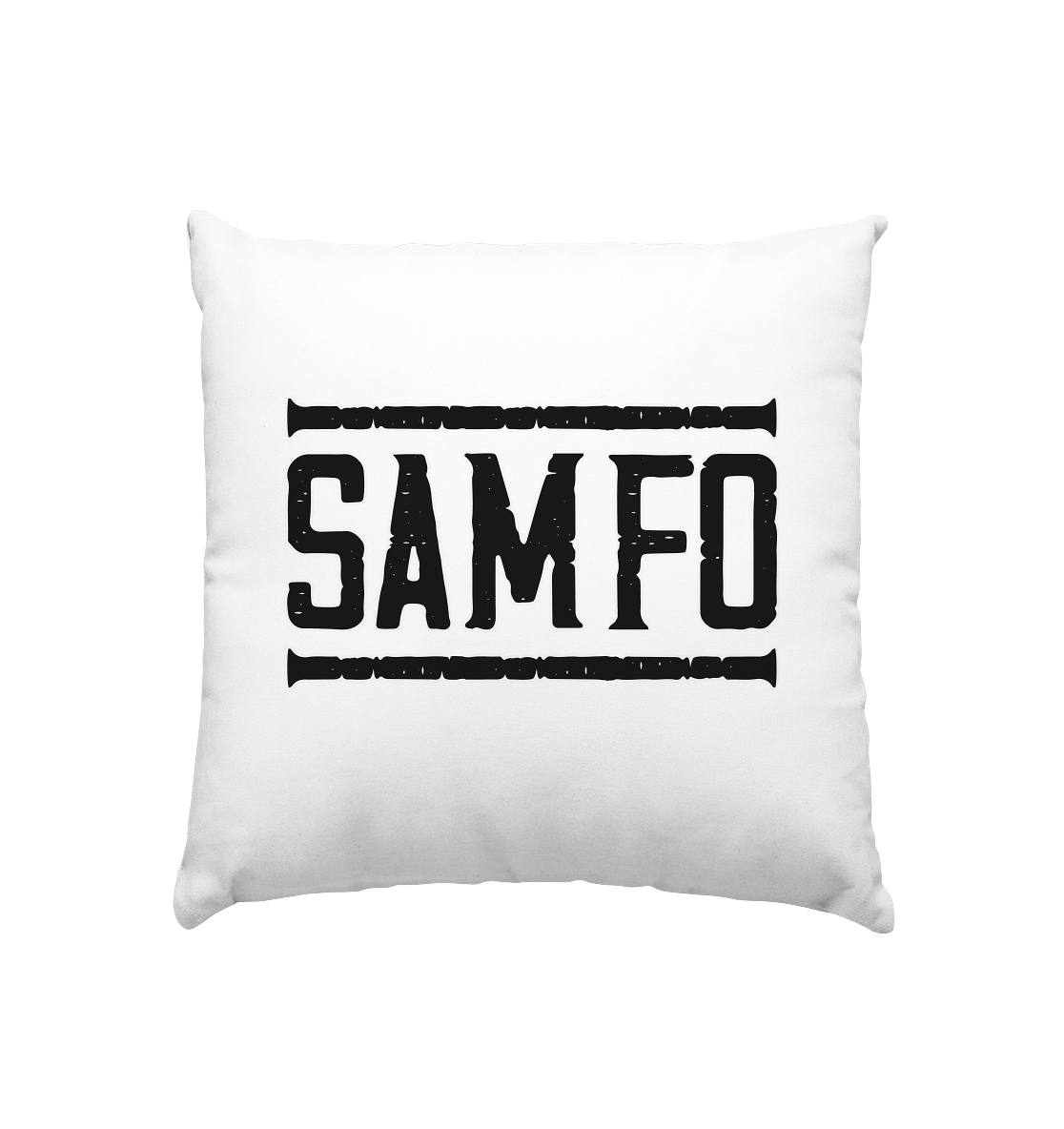 SAMFO black - Kissen 40x40cm
