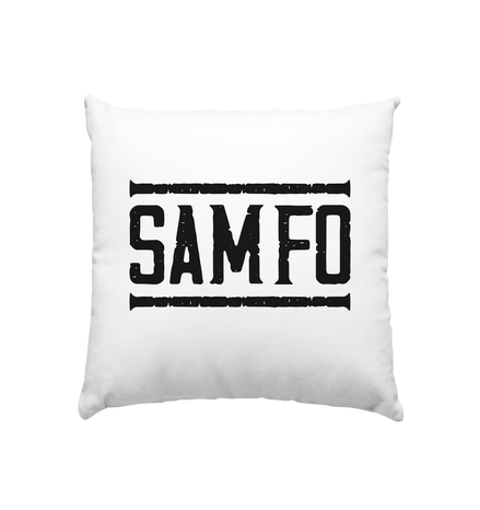 SAMFO black - Kissen 40x40cm
