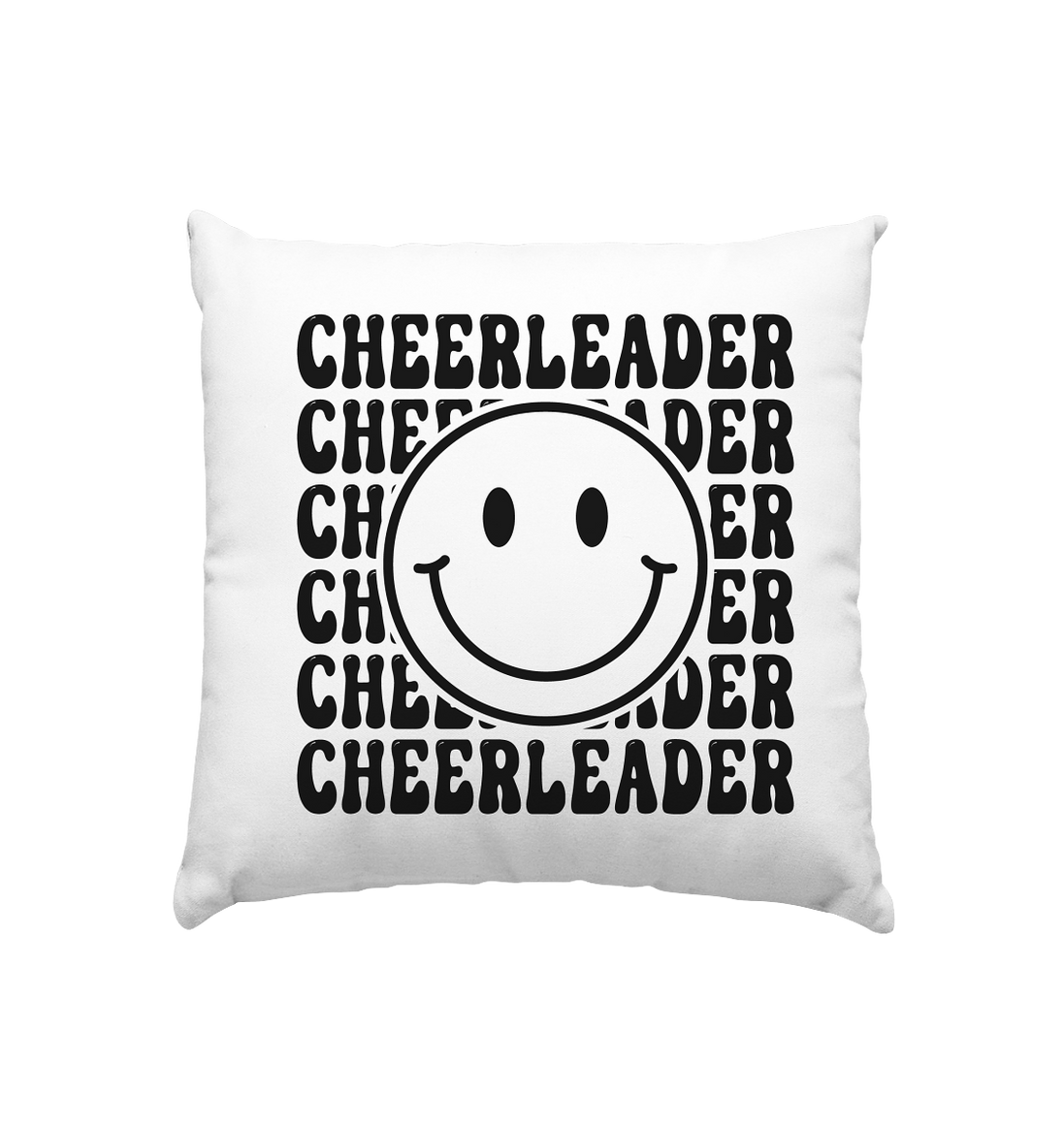 Cheerleader Smiley - Pillow 40x40cm