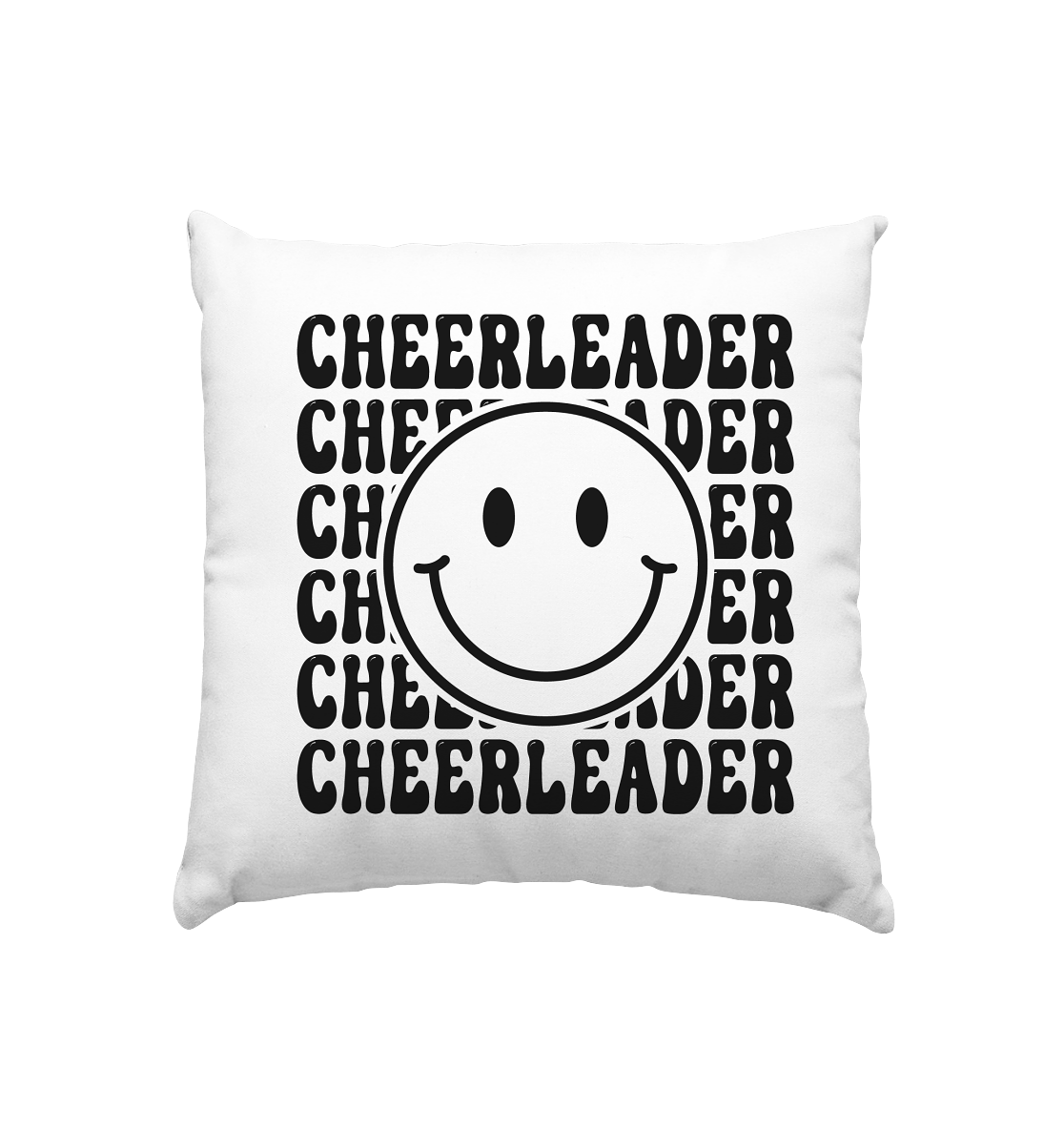 Cheerleader Smiley - Pillow 40x40cm