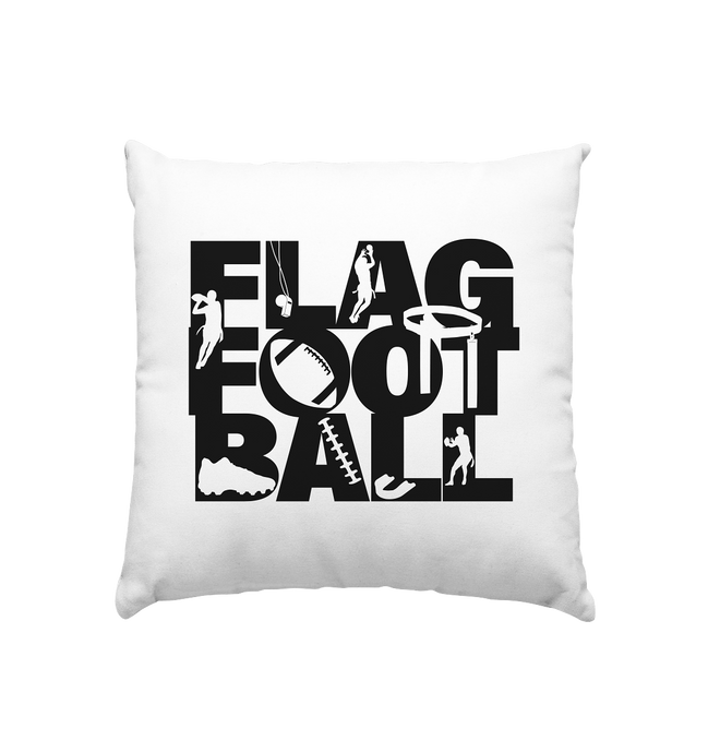 Flag Football  - Kissen 40x40cm