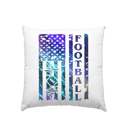 USA Football Flag  - Kissen 40x40cm