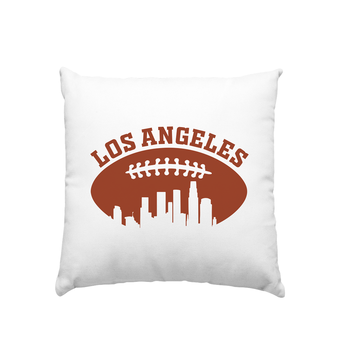 Los Angeles Football Silhouette - Kissen 40x40cm