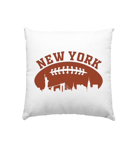 New York Football Silhoutte  - Kissen 40x40cm
