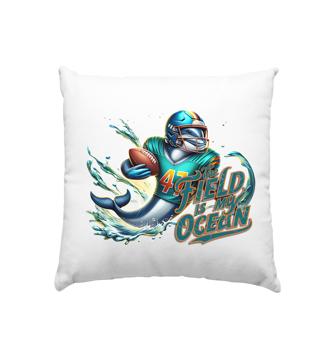 Dolphin - Cushion 40x40cm