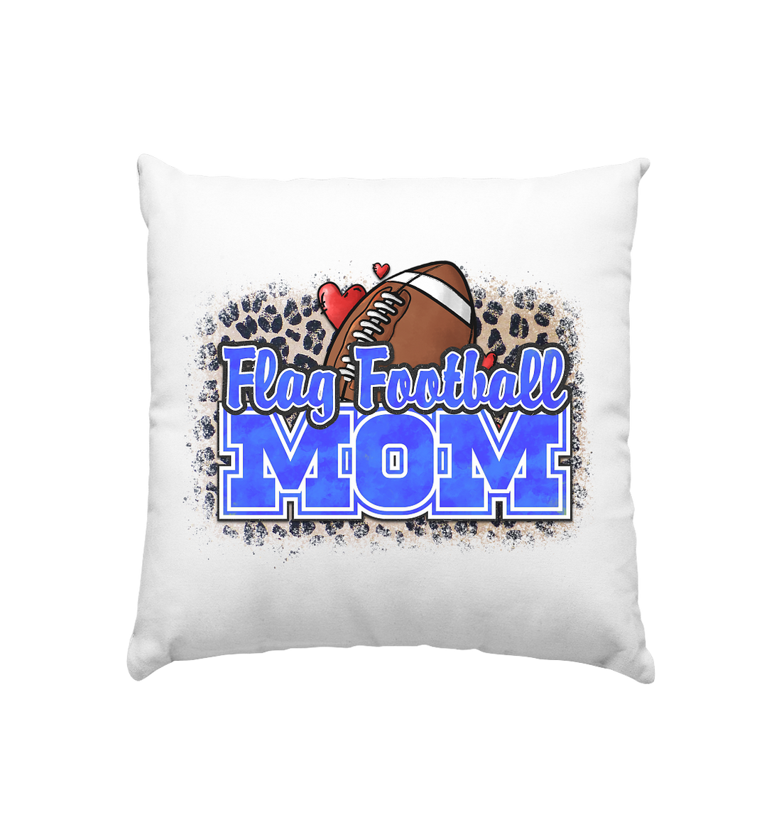 Flag Football Mom - Kissen 40x40cm